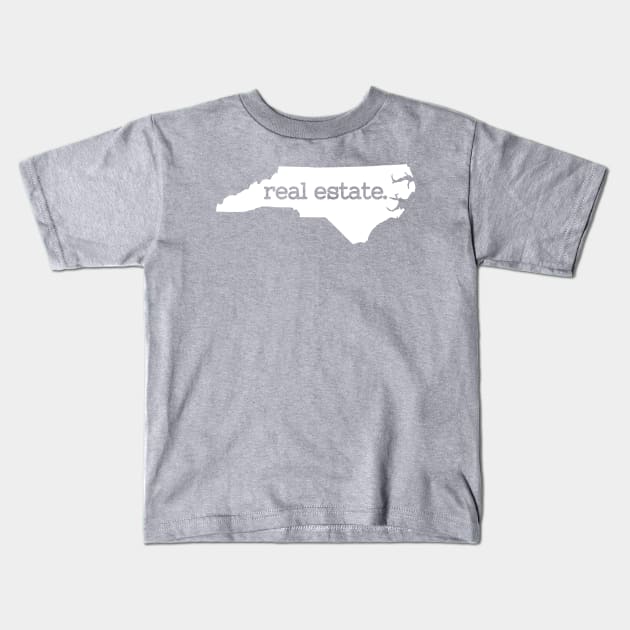 North Carolina State real estate Kids T-Shirt by Proven By Ruben